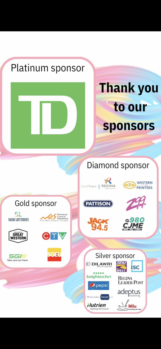 Thank you to our sponsors for Mosaic 2023! 

#yqr #mosaicyqr2023 #mosaicyqr