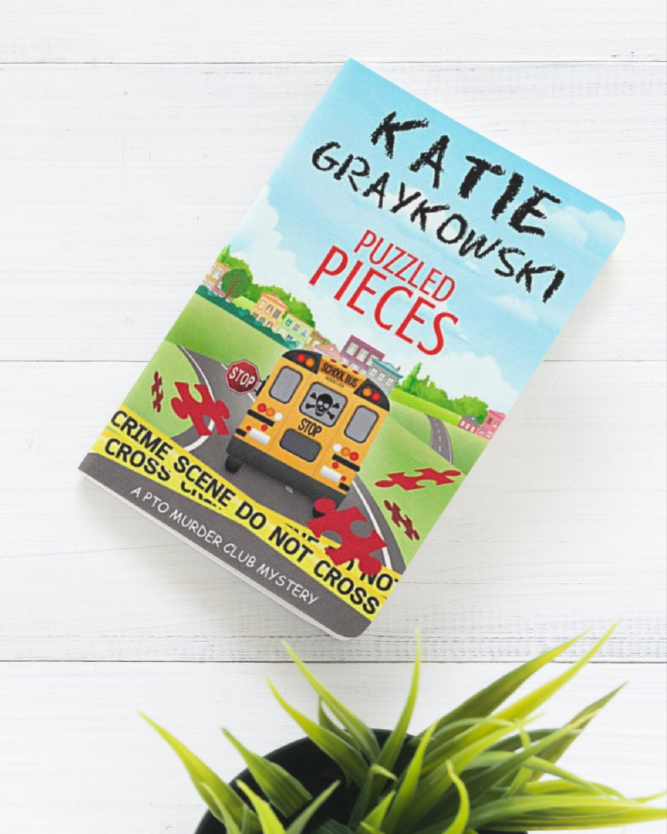 PRbytheBook's tweet photo. Happy #PubDay to PUZZLED PIECES by @Katiegraykowski!

What do witness protection, The Hill Country Strangler, embezzlement, and art theft have in common? The PTO Murder Club must find out before another body turns up.

Read More: https://t.co/00ThHZIi9P https://t.co/jccFjBpxRy