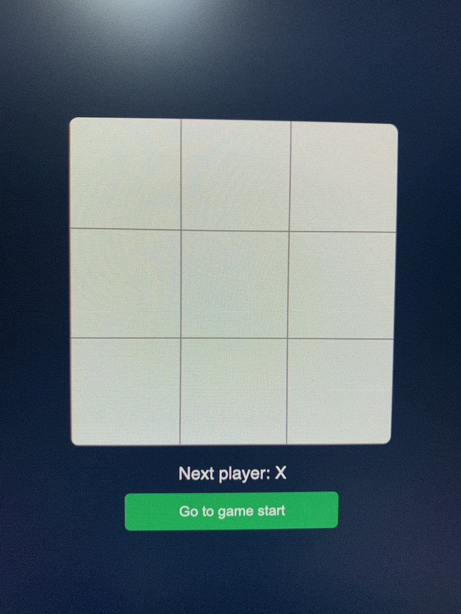 darethere's tweet image. 어렸을 때 친구들과 하던 게임 Tic-Tac-Toe 에도 이렇게 많은 코드 진행이 필요하다는 걸 내일 배움 카드 과정을 통해 알게되었다. 얼핏 보기에는 무척 단순해 보여도 그게 아니라는 사실.  #패스트캠퍼스 #내일배움카드 #국비지원교육 #K디지털기초역량훈련  #프론트엔드강의