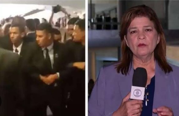 RCostadias's tweet photo. Um dia depois do imbecil do Lula dizer q é narrativa falar q a Venezuela é uma ditadura, um segurança do Maduro agride uma repórter brasileira provando q lá é sim uma ditadura! Se fazem isso com uma repórter aqui, imagina oq fazem com a imprensa venezuelana! https://t.co/CWN8rlHfcg