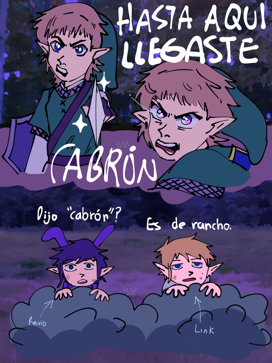 emsiael's tweet image. Es de rancho 
#TLoZ #ravio #link #fanfic