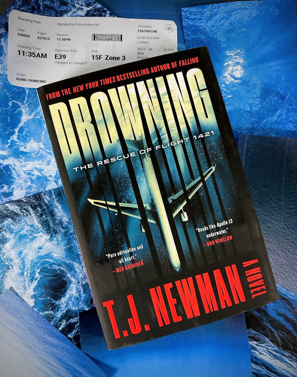 Prepare for a heart-stopping plunge into impossible odds!

T.J. Newman's gripping thriller, DROWNING, will have readers clinging to the edge of their seat.

Get your copy here: bit.ly/3OLFNOp