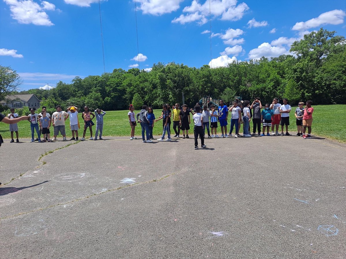 Annual kickball game! 4th vs 5th and JFK Staff took on the winner(5th)! JFK staff is just as competitive as the kids and won it! Making memories for our CUBS is priceless!💚💛 <a href="/JCPSKY/">JCPS</a> -#aissuccess