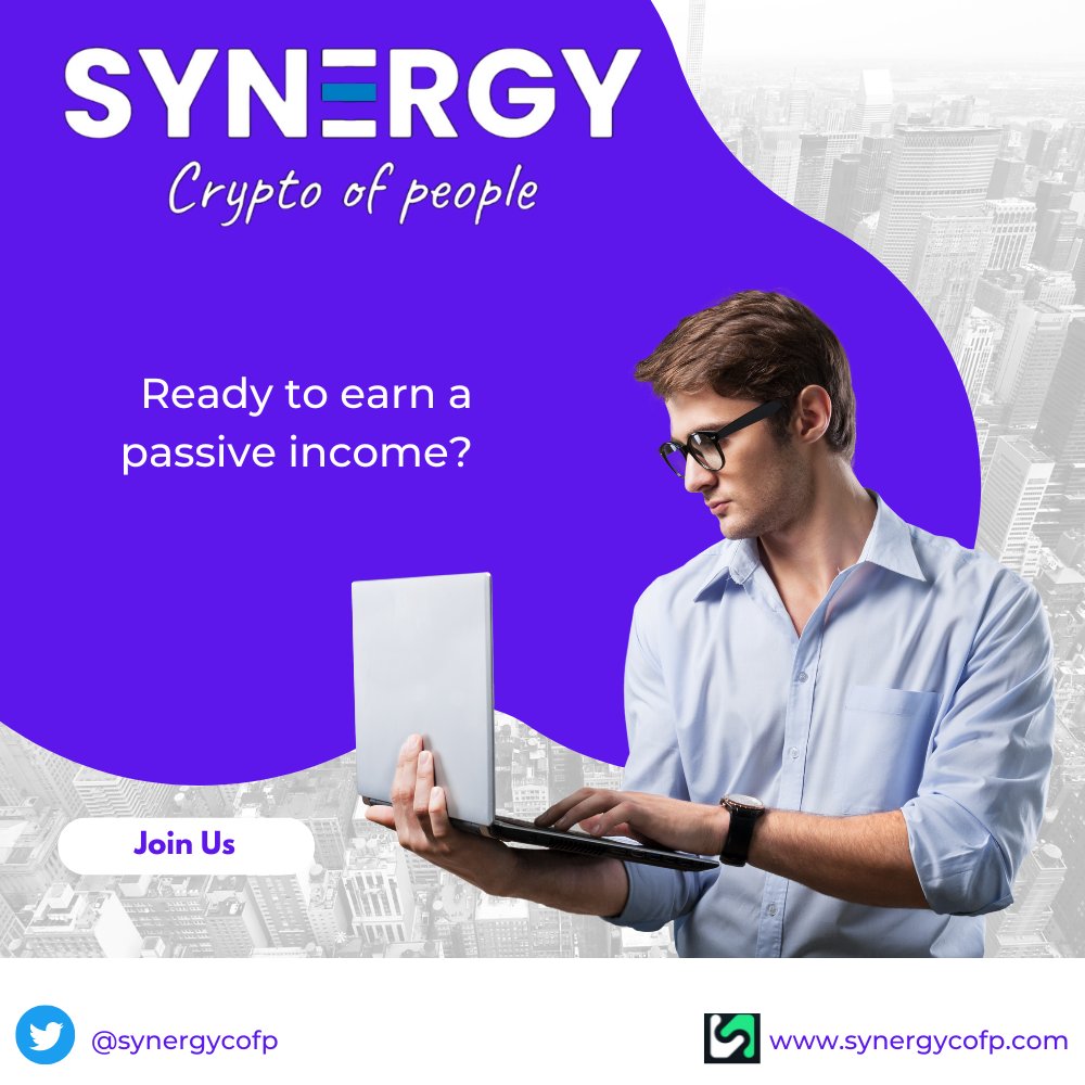 Synergy can assist you in your crypto investment options! Join our discord today to learn more!  
Discord discord.gg/2Zbg5TWVWT

Docs synergy-2.gitbook.io/the-book-of-sy……

Website synergycofp.com
#Crypto #Altcoins