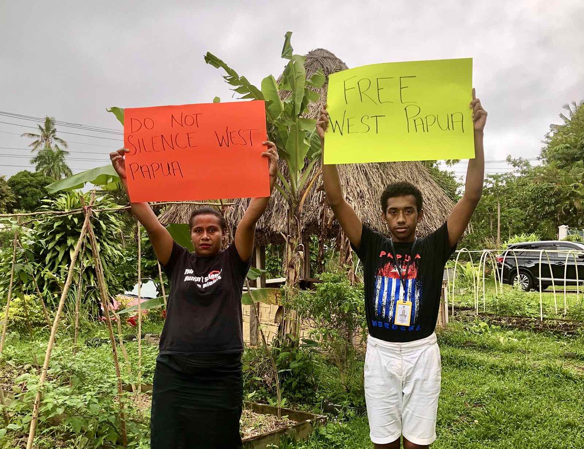 movement to stand in solidarity with West Papua peoples in different ways possible as state judicial harrassment continues at all fronts

#Wednesday4WestPapua
#PetisiRakyatPapua
#YouthRize4LandRights
#Fight4OurFuture
#FreeWestPapua 
#PapuaMerdeka 
#SeeThinkAct 
#SayNoToBystanding