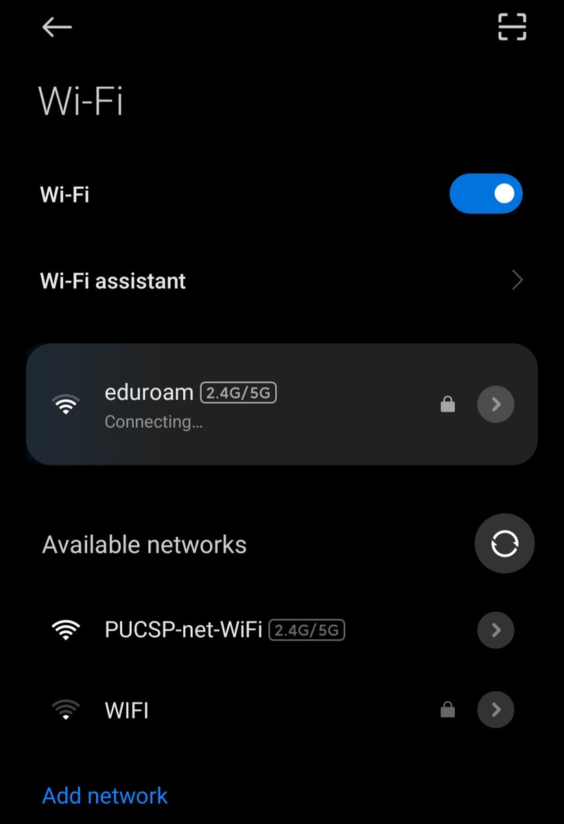 Pq caralhos pega eduroam na puc?