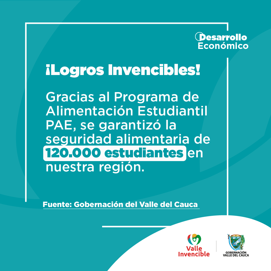 ¡Más logros invencibles en pro de la educación! 
En el 2024, el Programa de Alimentación Escolar alimentará a los estudiantes de los municipios no certificados de la región. 🎒👧🏽🧒🏽