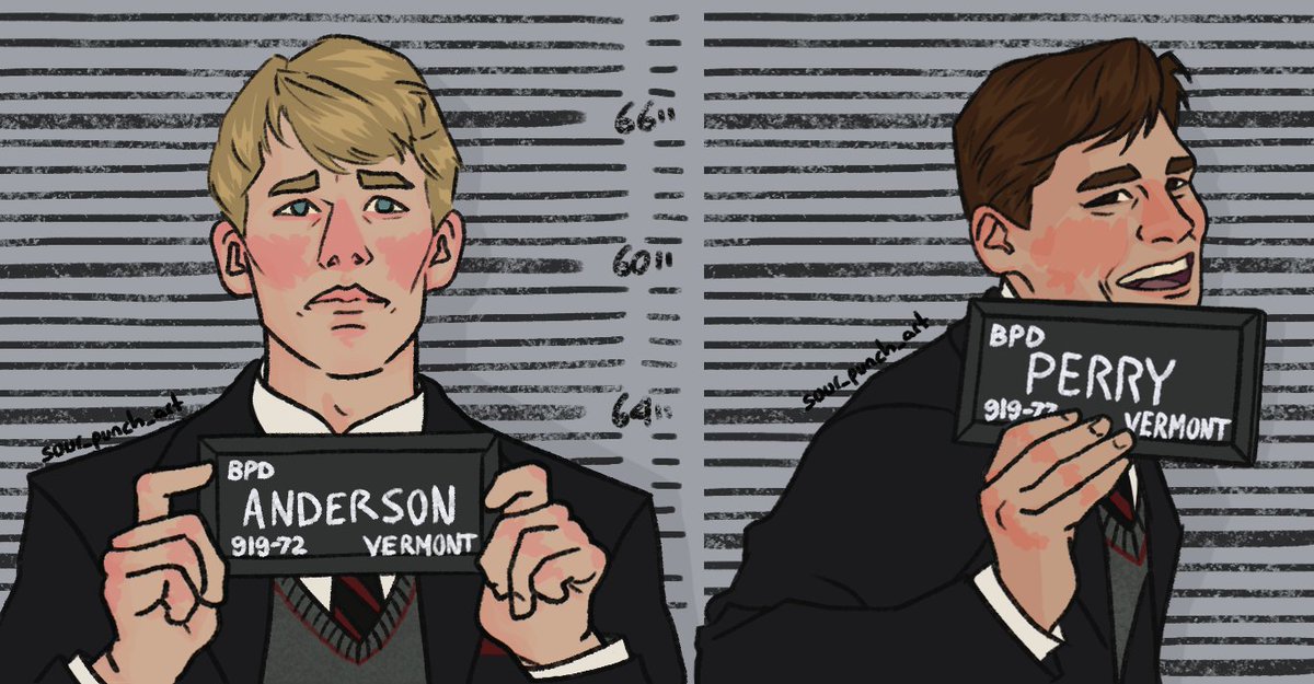 Anderperry in trouble
#deadpoetssociety #fanart