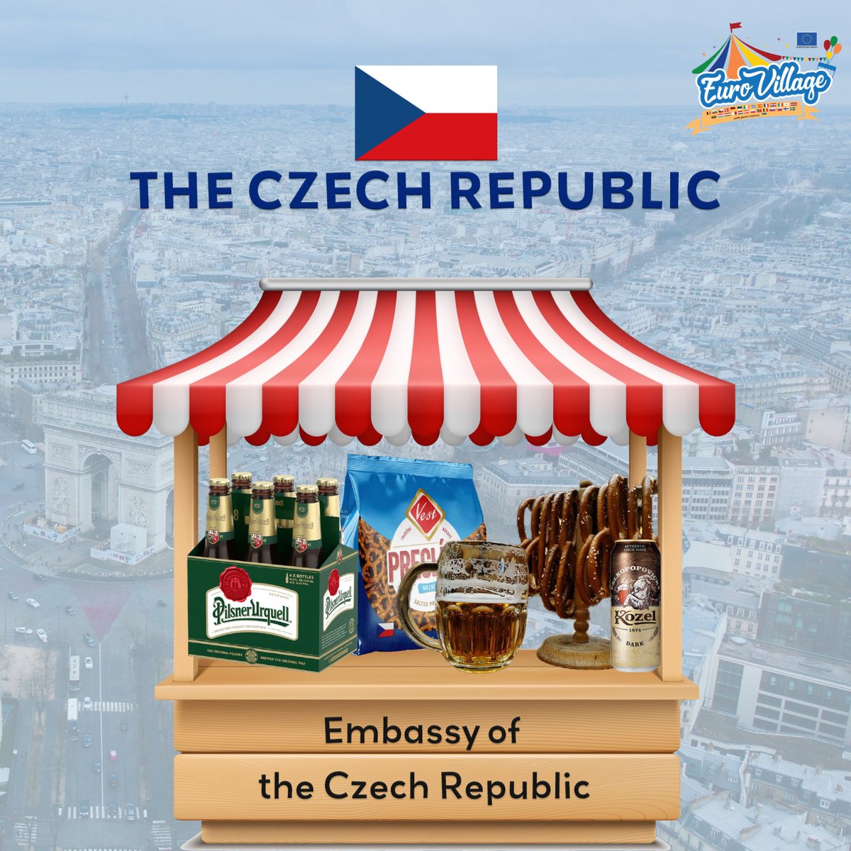 CzechinManila's tweet photo. #CzechOut what Czechia has to offer this weekend at Euro Village!
Come and join the fun on June 3 to 4 (Saturday and Sunday) from 4pm to midnight at Capitol Commons Park, Ortigas Center, Pasig City
ADMISSION IS FREE!
Register here: https://t.co/CGJOLgzQmg https://t.co/3XoXRxKqWm