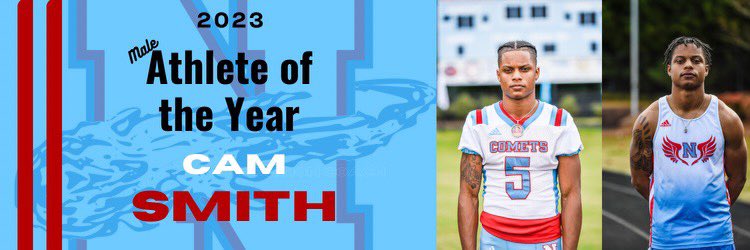 Congratulations to Cam Smith North Stanly Male Athlete of the Year