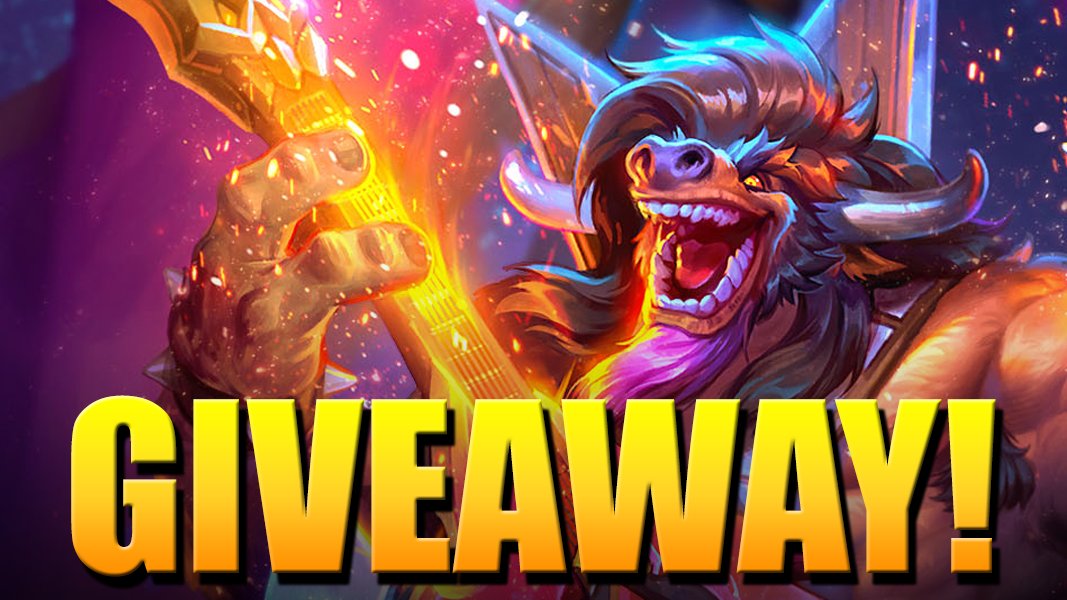 FunkiMonkiHS's tweet photo. I heard you guys like FREE cards!  Giving away 2 Audiopocalypse Mini Set bundles, courtesty of @PlayHearthstone !

To Enter:
✅Follow me
✅Retweet + Like
✅Sub to my YouTube: https://t.co/PpETW3mENC 

Winners drawn June 1st, good luck! https://t.co/mQo5H1JRL3