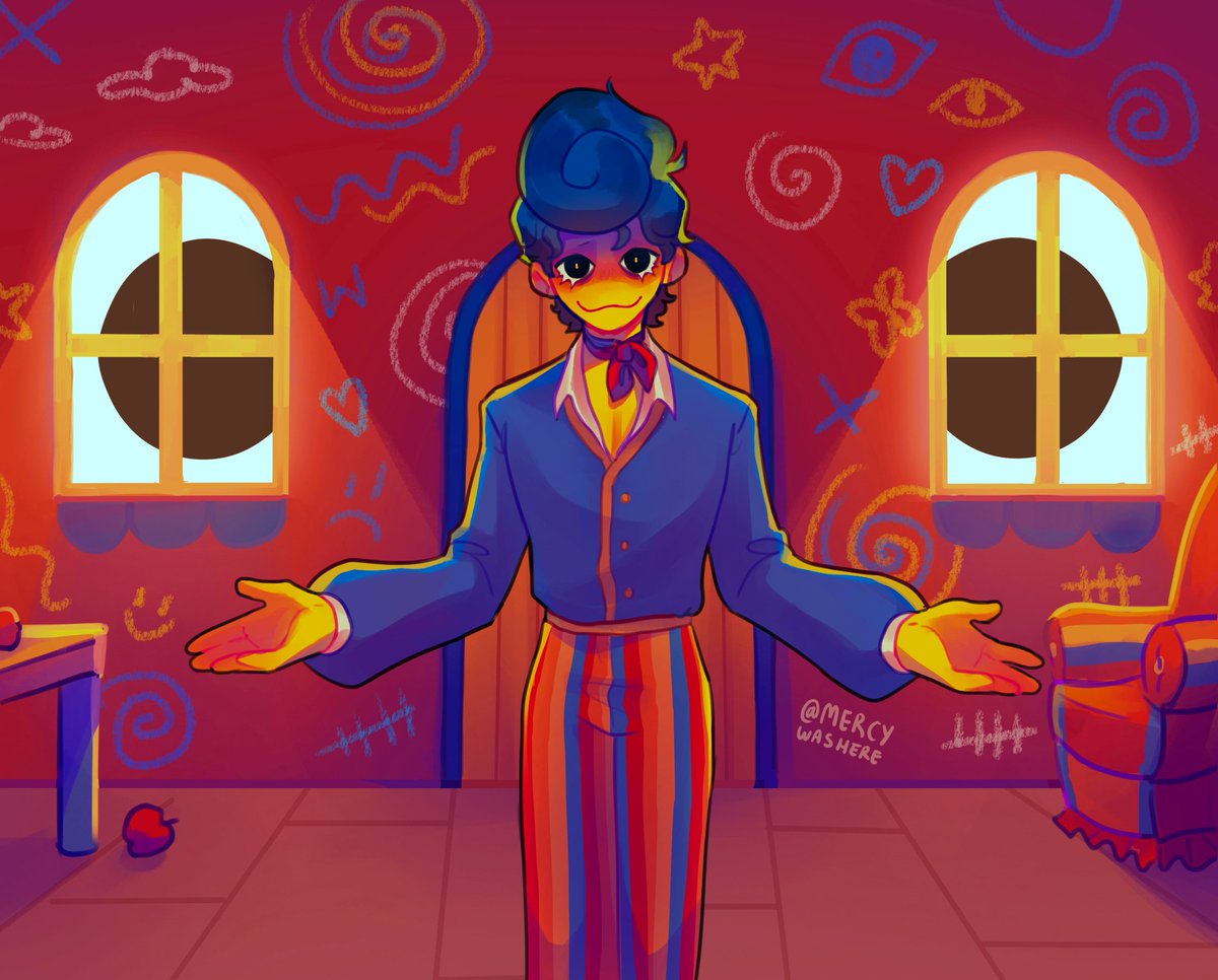 Mercywashere_'s tweet photo. Me and the devil .. 💫
#WallyDarling #WelcomeHome #wallydarlingfanart https://t.co/PMa3YcYc8f