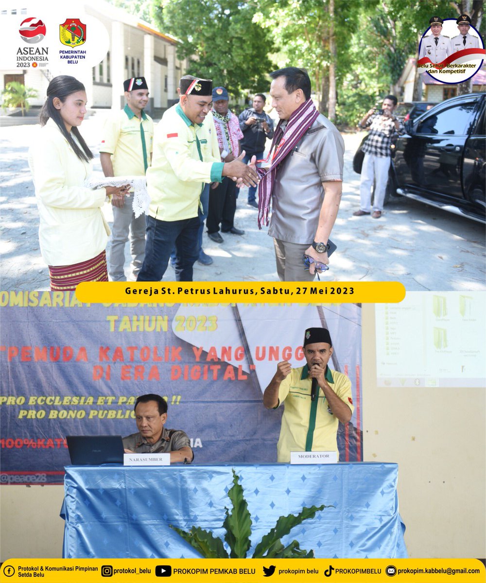 prokopimbelu's tweet photo. Pemuda Katolik Komcat Kabupaten Belu Sukses Gelar Mapenta. #bupatibelu
#wakilbupatibelu
#sekdabelu
#atambuakotaperbatasan
#pemkabbelu
#belusehatberkarakterdankompetitif
#perbatasanindonesiatimorleste
#prokopimbelu                                 #PemprovNTT https://t.co/sTdUKtzCQw