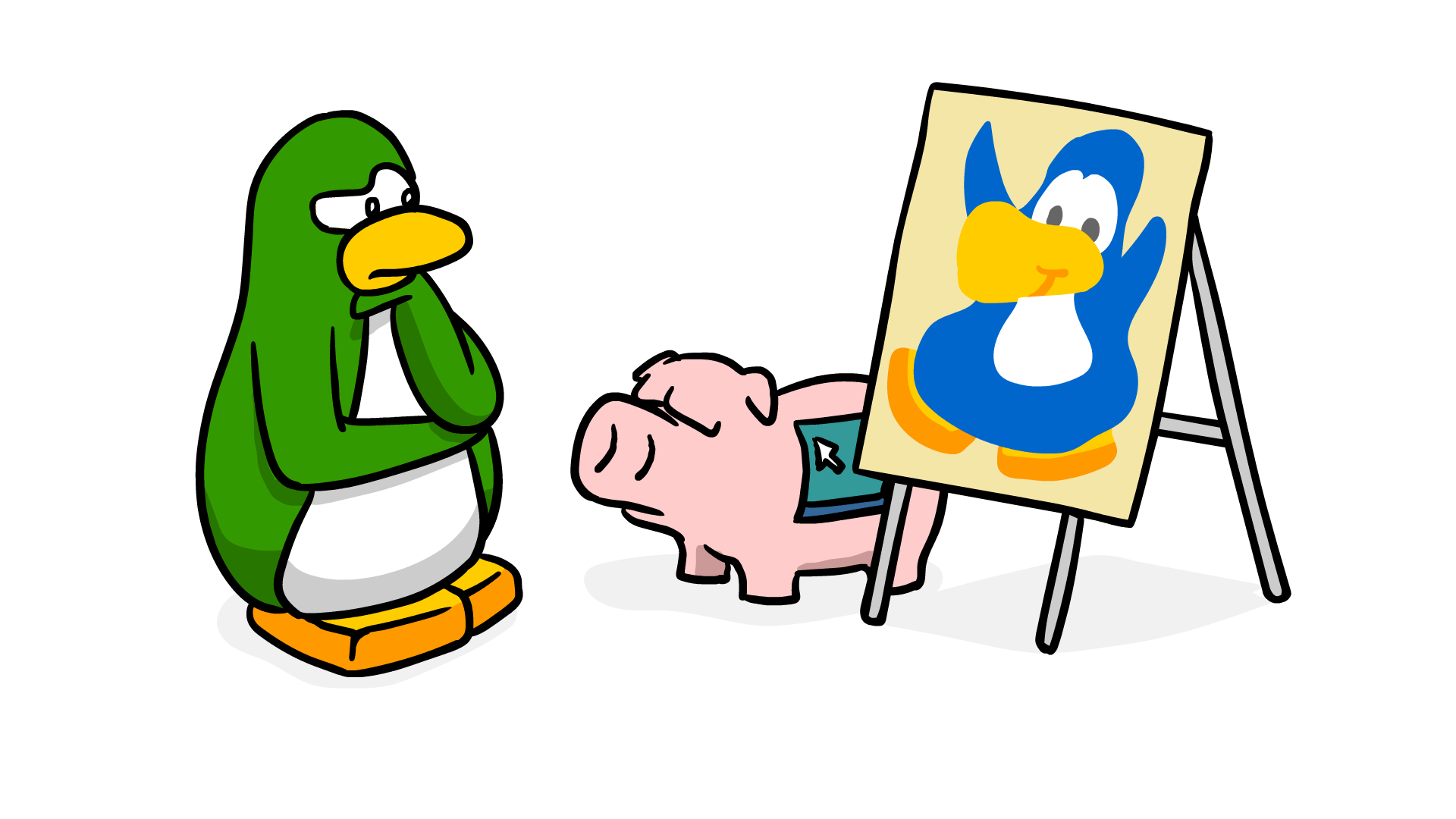 Chris Hendricks 📺🐖 on X: Hey all! I made a new video about a very old,  specific Club Penguin illustration and the milestone that it will reach  next week:  / X