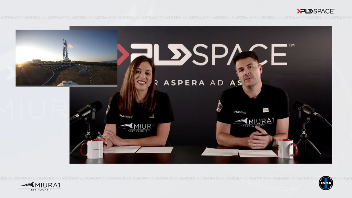 Podrá ser de tu país o no... pero escuchar la intro y el streaming de una empresa de cohetes, en TU IDIOMA... se siente muy bien 😍🚀

#VamosMIURA