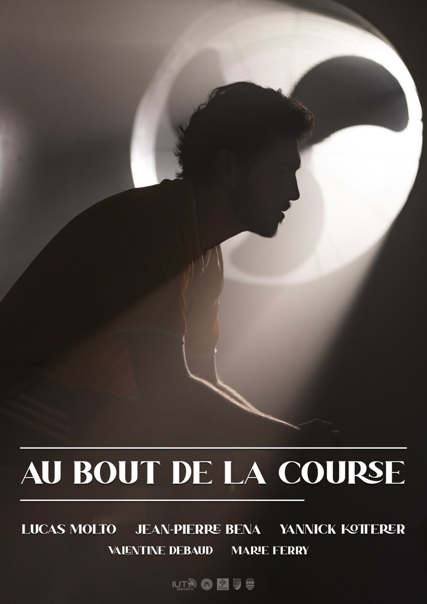 SandyBlancoOff's tweet photo. Le 23 juin 2023, 19h30 : diffusion de "Au bout de la course" au théâtre municipal de Béziers en présence de l'équipe du film. Entrée gratuite. La diffusion sera suivie du making of réalisé par nos Licences Métiers du Numérique. @Iutbeziers @MMIBeziers @MDNBeziers @umontpellier https://t.co/nUtHZWNAdh