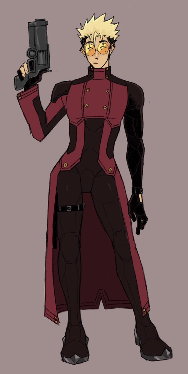 「was working on that vash bodysuit redesi」|satosugu sweep 2023のイラスト