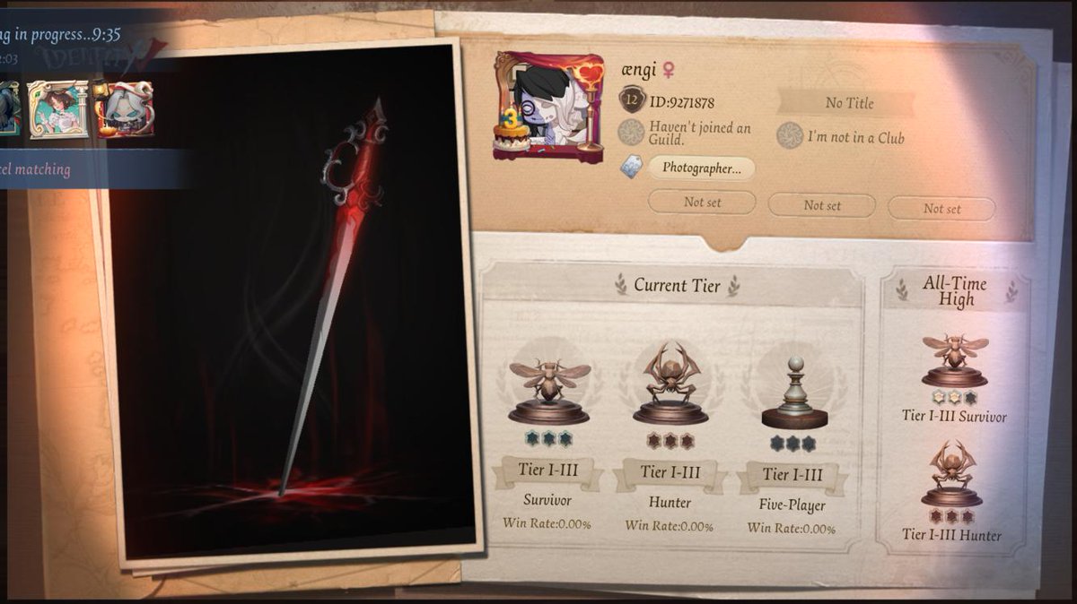 I'm playing Identity V. Fancy a game?