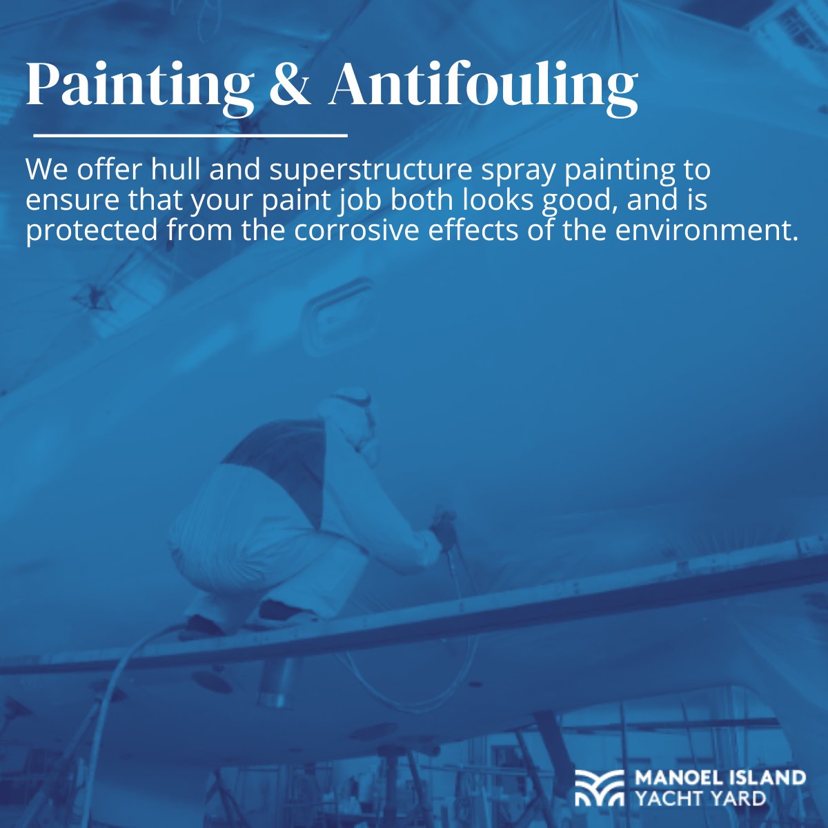 There are multiple aspects of the yachting experience to consider when maintaining your yacht, but one of the most important aspects of yacht maintenance is the visual component: Your yacht's paint job.

bit.ly/3LhNmKy

#yachtrefit #superyachtrefit