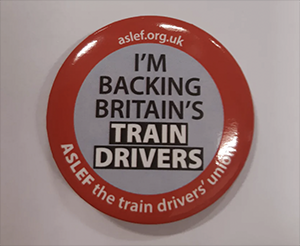 Solidarity with @ASLEFunion members on strike today ✊ The rail companies are paying massive dividends. They should be paying their workers