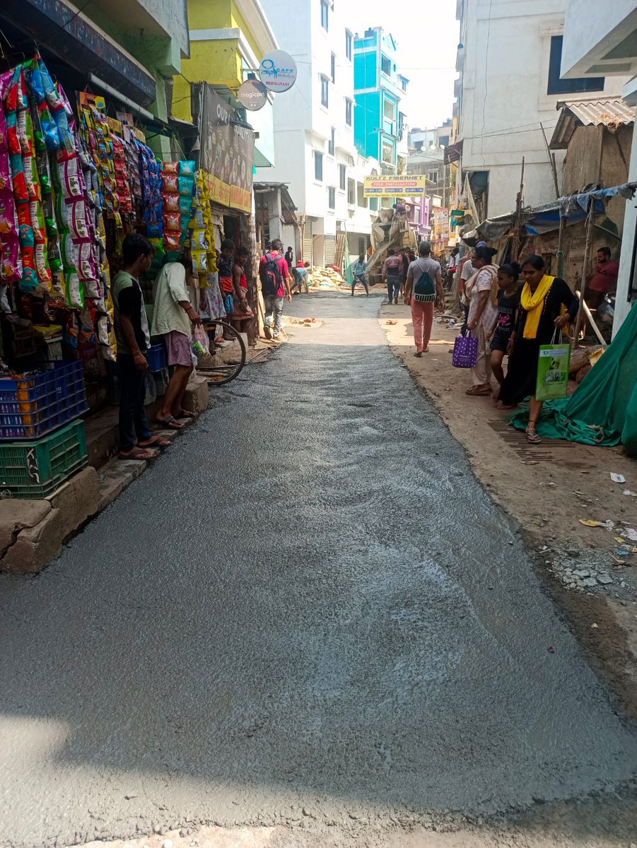 Road Repairing Work Done at Ramchandra Kharde Marg ( Bunder Road), #Vesave_Koliwada Versova Vidhansabha.