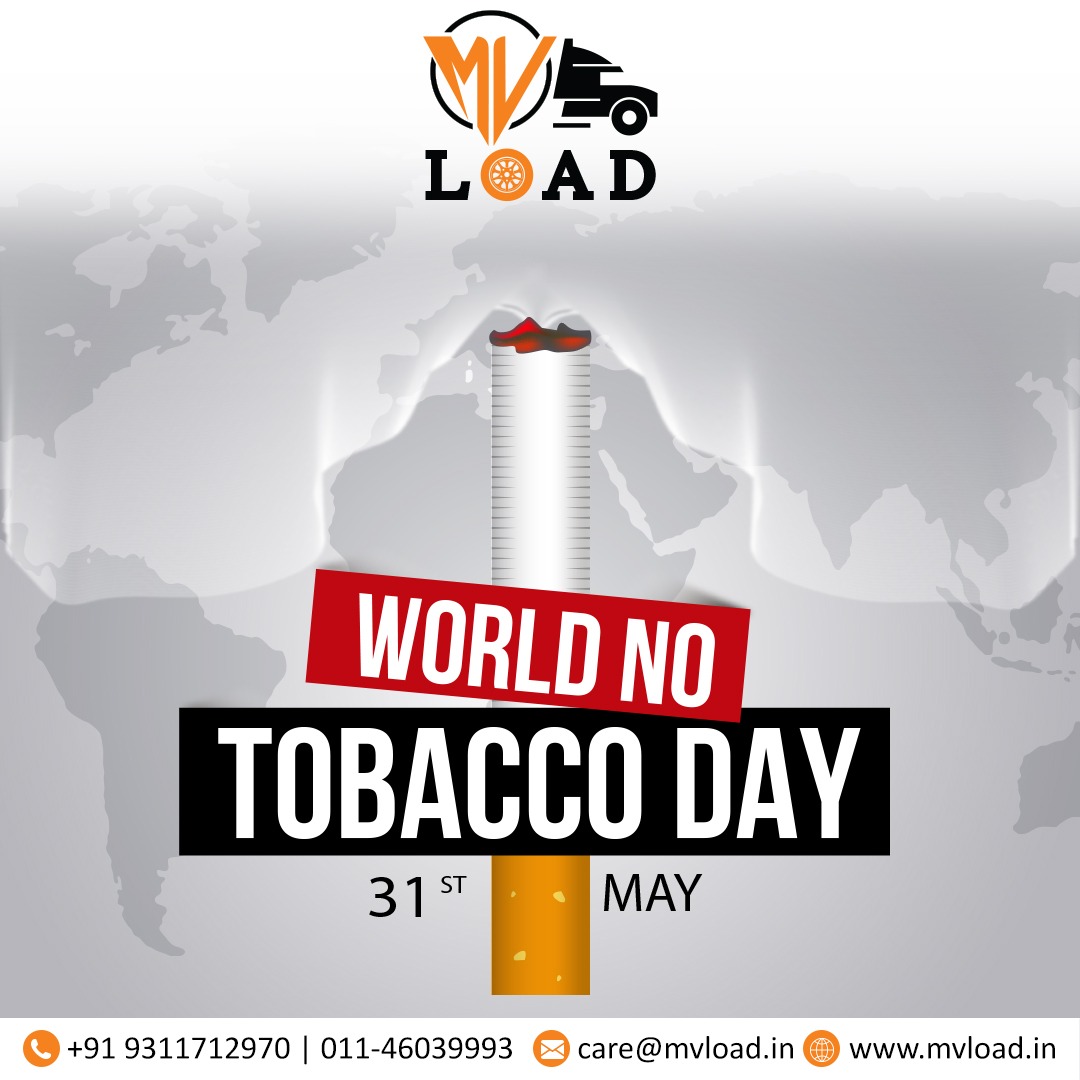 mvikaslogistics's tweet photo. This #WorldNoTobaccoDay, let's pledge to say no to tobacco and spread the word about the adversities tobacco can cause to your health.

#StopSmoking #NoToTobacco #cancer #mvload https://t.co/GJCW2HUFHe