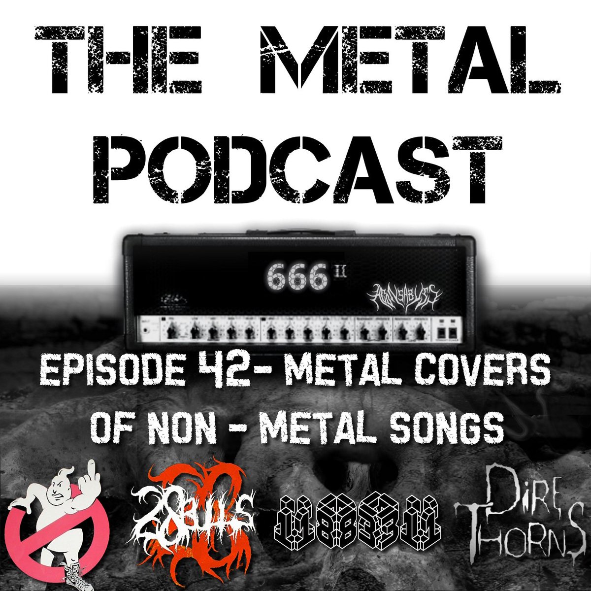 Episode 42 - Metal covers of non-Metal songs now streaming Aussie metal spotlight features 1831 and @28Bullsband Guest shout-out @dire_thorns Also, part 2 of listeners' choice... things get a lil crazy open.spotify.com/episode/70v5B4…