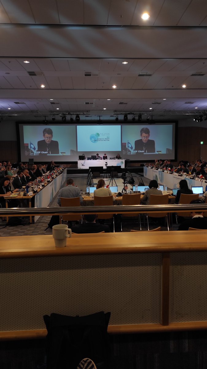 #ATCM45 - #CEP25 continues in Helsinki discussing Antarctic Environmental Protection, a key dimension of Antarctic research &amp; operations