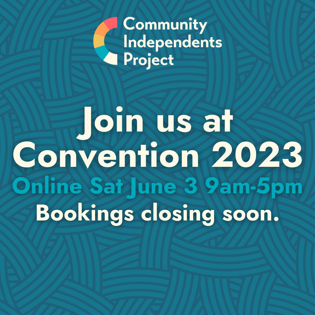 'The Community Independents movement is a tapestry of like-minded people & organisations, woven together by shared values, networks and a commitment to putting community at the centre of politics.' Join us at #CIPConvention2023 #auspol communityindependentsproject.org/convention-2023