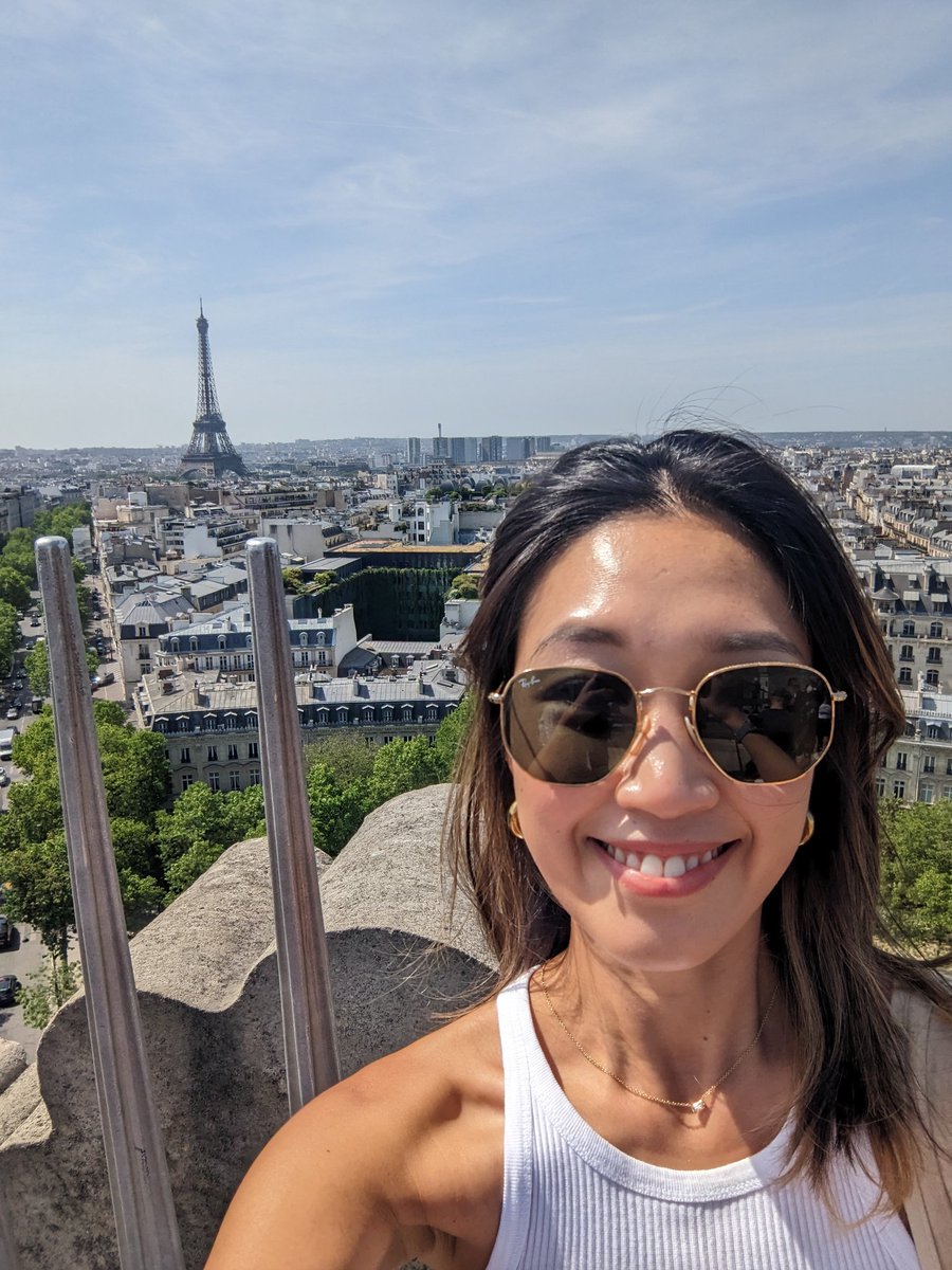 Ada in Paris - for #ISCT2023! 
Thrilled to be here and can't wait to see what the next few days brings. 

@ISCTglobal