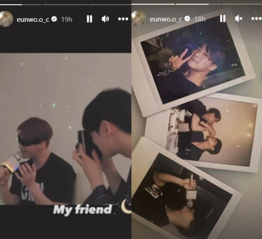 htcity's tweet photo. #ASTRO's #ChaEunWoo pays tribute to late friend #Moonbin by singing cover of his favourite song #Stalker, shares old pics
#KPOP #ASTROmusic https://t.co/bwIfWQNQ7D