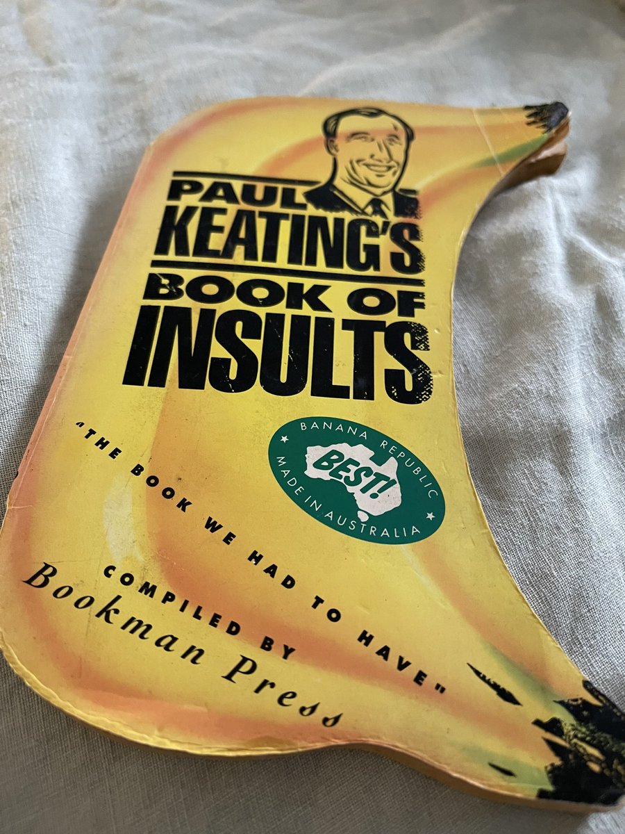 Did anyone else have this? #Auspol2023 #Keating #PaulKeating