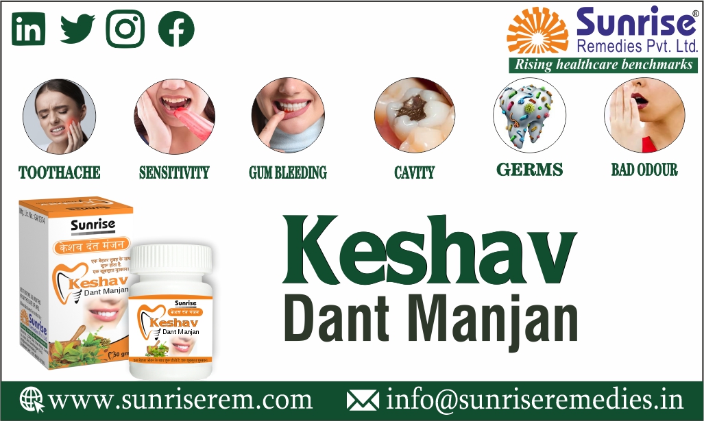sunriserem's tweet image. Keshav Dantmanjan Ayurvedic (Tooth Powder) Helpful in Teeth-ache, Bleeding Gums, Bad Breath.

Read More: rb.gy/y0a5h

#KeshavDantmanjan #ToothPowder #Germs #Oralhealth #DantManjanAyurvedicPowder #Ayurveda #OTCProducts #ClassicalProducts #PatentandProprietaryProducts