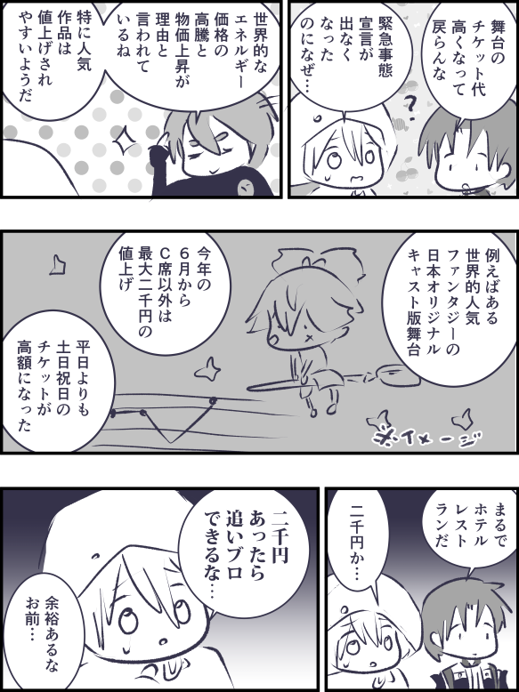 チケット代
