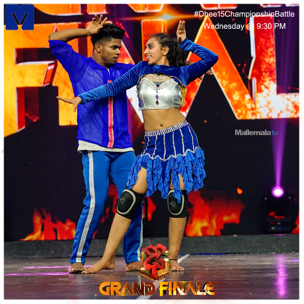 mallemalatv's tweet photo. #Gagan #Disha #Dhee15ChampionshipBattle #Dhee15 #DheeGrandFinale #GrandFinale #Dhee15Finals https://t.co/GHfX4dXH0Z
