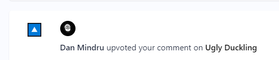 @Matt_heyqq @d4m1n @dgut_ @blackmagic_so Dan hacked the system and upvoted my comment on Ugly Ducking YESTERDAY. This man will do everything to be on top od any list 😂