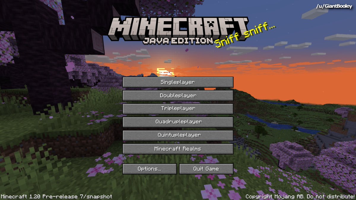 FrMinecraft's tweet photo. Vivement la 1.20 🥹 https://t.co/fRvbZ5zIBg