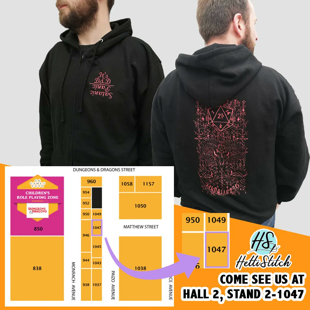 We'll be at the <a href="/UKGamesExpo/">UK Games Expo</a> this weekend, with all things D&amp;D clothing, accessories &amp; miniatures! 
Come say hi at stand 2-1047! 
#ukgamesexpo #ukge #UKGamesExpo #dungeonsanddragons