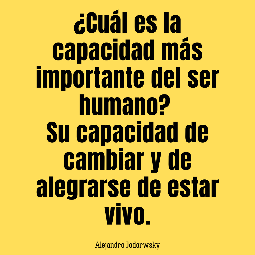 alejodorowsky's tweet photo. ¿Cuál es la capacidad más importante del ser humano? https://t.co/kmY1k5EJWq