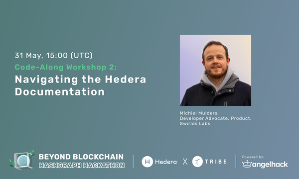 woodwardmatt's tweet image. Y&apos;all ready for @michiel_mulders to hit the mic later today? 🤩🔥

Code-along Workshop 2: Navigating the Hedera Documentation

Register👉 go.beyondblockchain.dev/website

#beyondblockchain #hedera #devs #developers #hackathon #builders #buidl