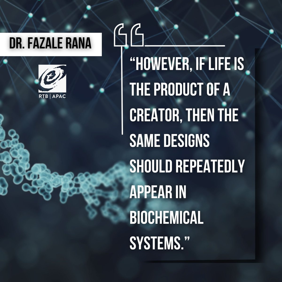 Happy Wednesday folks😊🙌 
This quote was taken from Dr. Fazale Rana's book - The Cell's Design (Reasons to Believe) : How Chemistry Reveals the Creator's Artistry #sciencequotes #biochemical #cells #design #reasons #believe #chemistry #creator #creation #amazing #inawe #asia