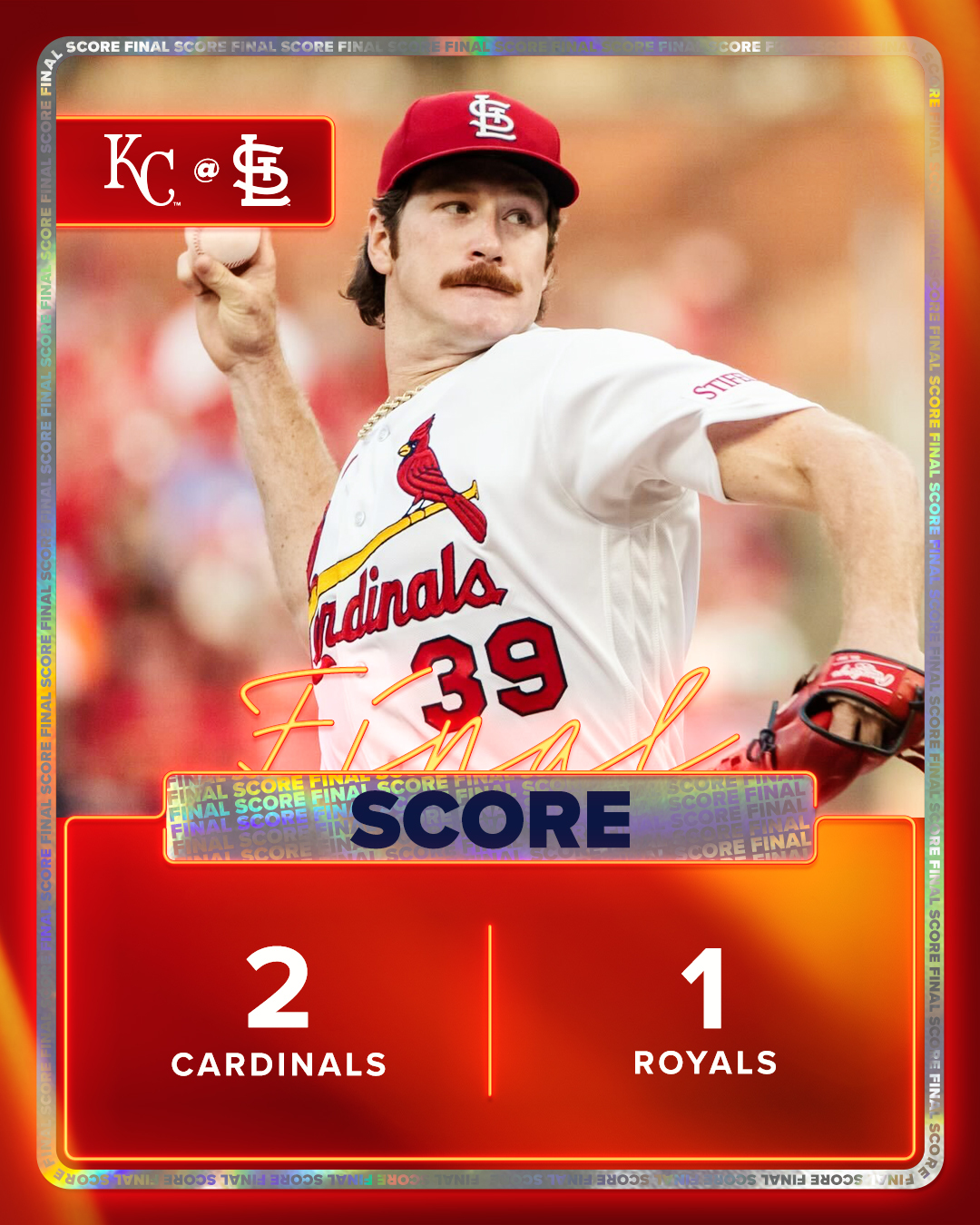 Royals at Cardinals / Twitter