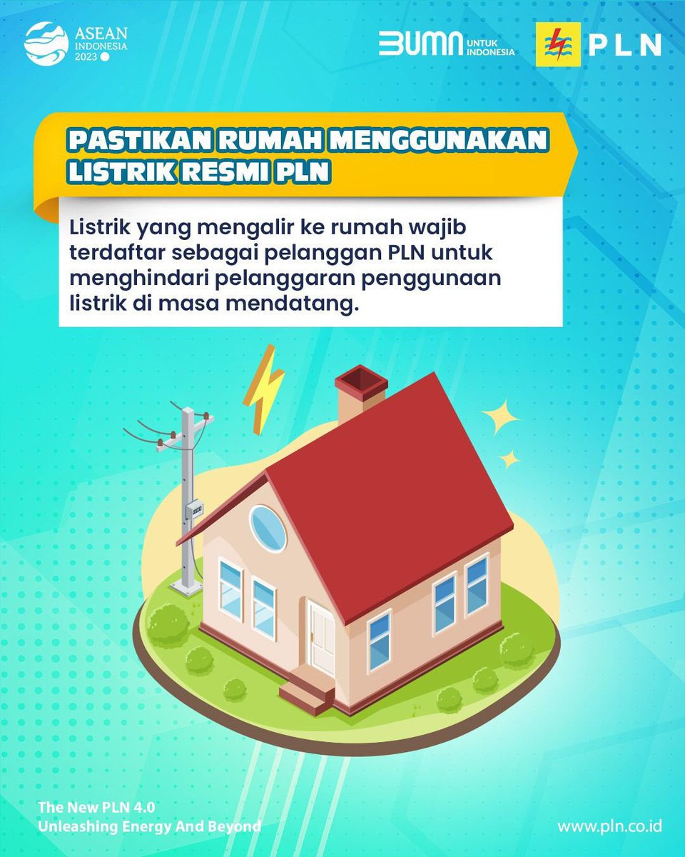 _pln_id's tweet photo. Menurut kalian, hal-hal apa aja sih terkait kelistrikan yang perlu dipastikan sebelum membeli rumah second incaran?
Yuk, simak tips lengkapnya di atas!
#TipsKelistrikan
#TipsListrik
#TipsListrikAman
#ListrikRumah
#PLN
#PLNUntukIndonesia
#UnleashingEnergyandBeyond https://t.co/peSFpd1sPV