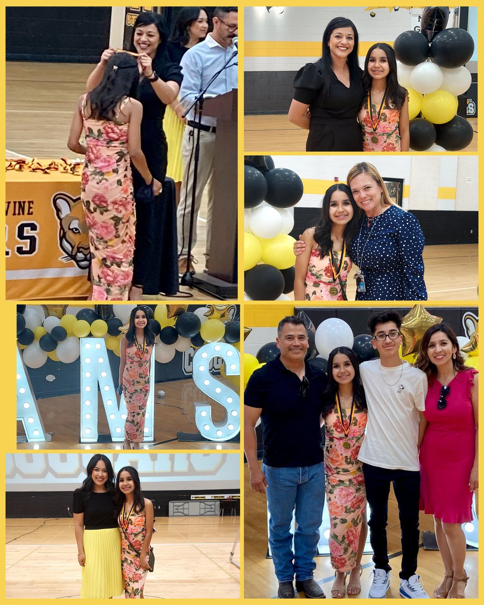 Grateful and proud of our little lady ❤️🙏 Not only did she excelled in athletics but in academics! Thank you to all her teachers and principals for always supporting her💛🖤 @tony122671 #proudparents #ReigniteOurPurpose