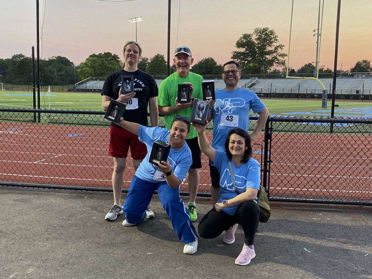 Congratulations to TEAM PENNBROOK for winning the NPSD Employee Team Division at the 13 Annual North Penn 5K!!! <a href="/NPennHS/">North Penn High School</a> <a href="/NPSD/">North Penn School District</a> <a href="/PennbrookNPSD/">PennbrookMiddleSchoolNPSD</a>