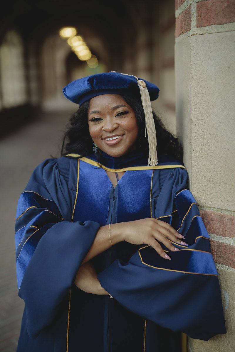 c_nicolejones's tweet image. Beyond elated to finally change my bio from doctoral candidate to PhD. It’s official. My dissertation was accepted and I’ll be graduating from @ucla in about 2 weeks!
