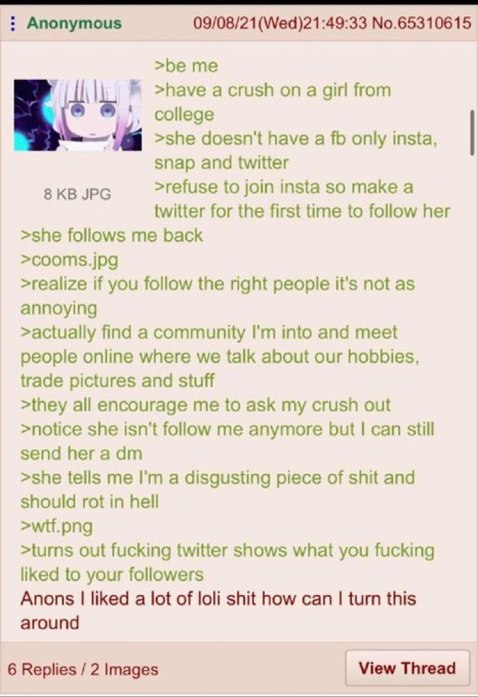 Greentext Poster tweet media