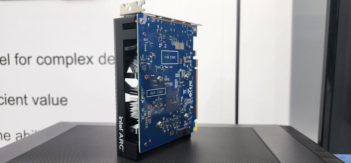 hms1193's tweet photo. Biostar 🤜🤛 Intel Arc
#Computex23 https://t.co/wpJ1jBg4Zs