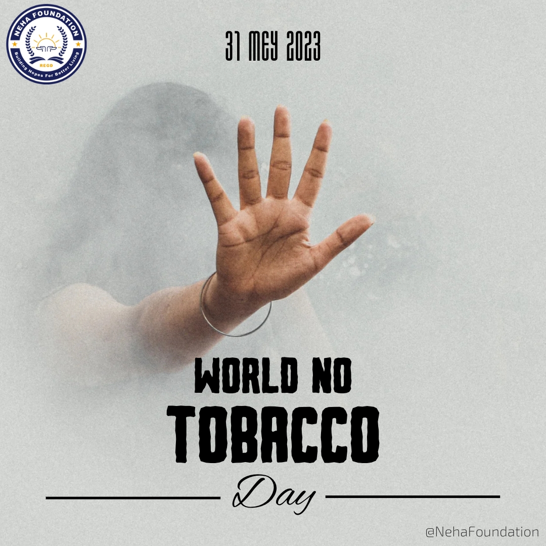 NehaFoundations's tweet photo. Smoking is one of the leading causes of preventable blindness. Join us in saying no to tobacco for healthy living. 

#Nehafoundation, #Nehafoundationbangalore, #NGO #socialimpact #communitydevelopment, #NoTobacco, #Healthyliving https://t.co/yDQGtC1vhb