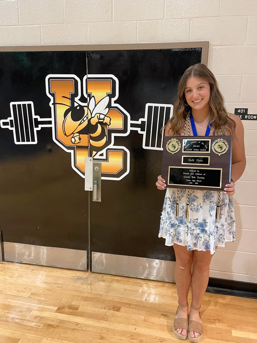 kalli_petty11's tweet photo. So honored to be announced Region IV-AAA Player of the Year and UCHS Female Athlete of the Year, along with being chosen for the North/South All-Star Game and All-State Team! Such a great senior year, but I can’t wait to be a terrier!🐶 @WoffordSoftball @CoachCButler @kara_shutt https://t.co/P7DU2ljM4v